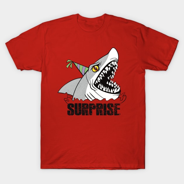 Shark Shenanigans T-Shirt by Narwhal-Scribbles